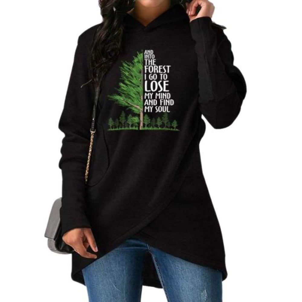 NEW! "Into The Forest" Hoodie Top, S